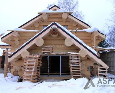 Остекление бани в м-он. Удачный Красноярск